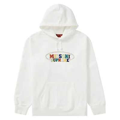 Supreme Missoni Hooded Sweatshirt White • $244
