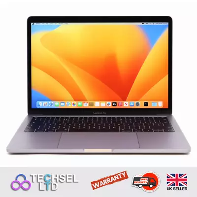 Apple MacBook Pro 13” 2017 A1708 Core I5 2.3GHz 8GB RAM 256GB NVMe SSD Ventura • £399.99