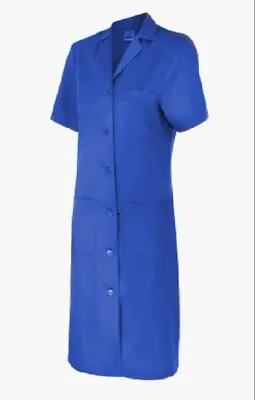 £8.45 • Buy LAB COAT / WORK OVERALL - Concealed Stud Front - NOT BUTTON FRONT - WC82