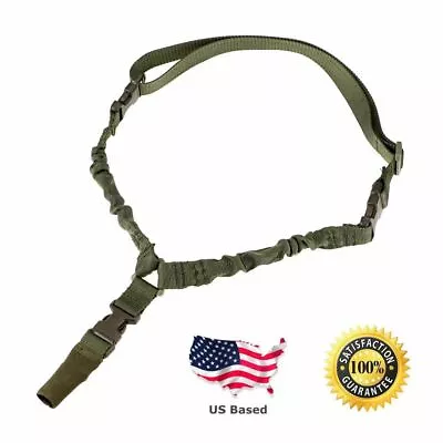 Heavy Duty Tactical Single Point Rifle Gun Sling W/ Quick Release QD Buckle • $7.28