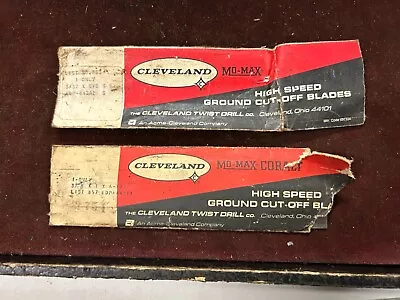 MACHINIST DrA1  LATHE MILL Machinist Lot Of Cleveland Cut Off Parting Tools • $35.19