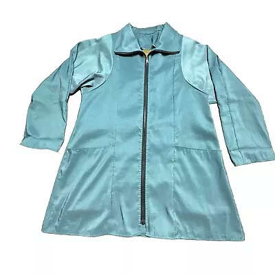 Maralyce Ferree Jacket Womens S Green Swing Coat Nylon Blend Style Pockets USA • $17.77