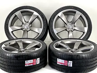 20  Rims Tires Fit Audi Rs5 S5 A5 8w B9 F5 20 Rs7 R8 A8 A6 2000-2021 Gray Machin • $2406.17