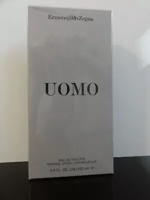 UOMO By Ermenegildo Zegna Mens 3.4 Oz Eau De Toilette EDT Spray Perfume Cologne • $179