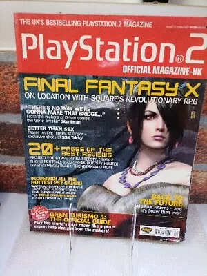 Official UK Playstation 2 Magazine - October 2001 - Issue 12 - Final Fantasy X • £7.99