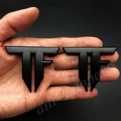 2pcs 3D Metal Transformers TF Autobot Deception Auto Emblem Badge Decal Sticker • $13.95