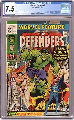 Marvel Feature #1 CGC 7.5 1971 4003126013 1st App. And Origin Defenders • $275