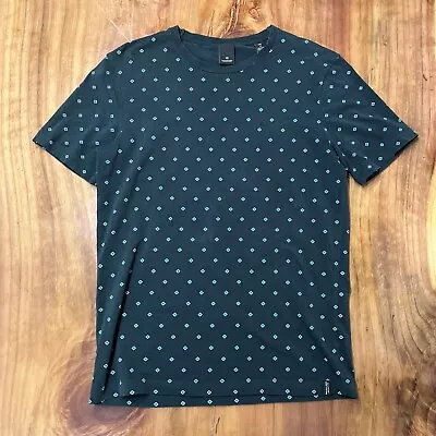 Scotch & Soda Men's T-shirt Medium Geometric Polka Dot Cotton Crew Neck XX18 • $15.99