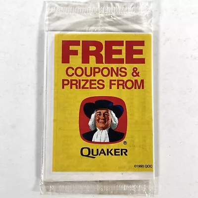 Quaker Oats Coupons Prizes Pack Vintage 1990 Gatorade Rice Roni Unopened New • $4.99