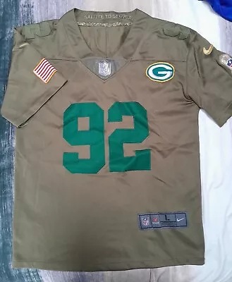 Green Bay Packers #12 Aaron Rodgers OnField Salute To Service Nike Jersey Sz XL • $29