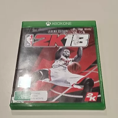 NBA 2K18 Legend Edition Xbox One Game • $1.75