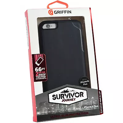 Genuine Griffin Survivor Journey Slim Rugged IPhone 6 Plus & 6S Plus Case Cover • £3.99