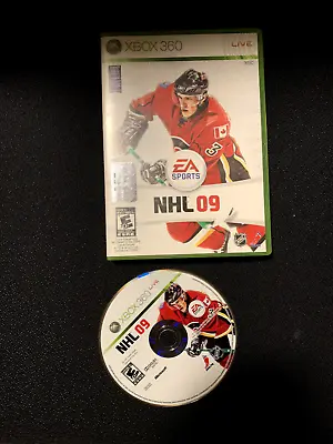 $3.50 • Buy NHL 09 XBOX 360 Video Game Hockey Tournament Action EA Sports NO MANUAL