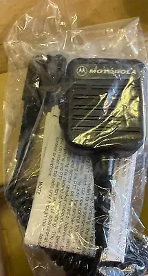 Motorola NMN6177 Remote Speaker Microphone With Coil Cord • $117.01