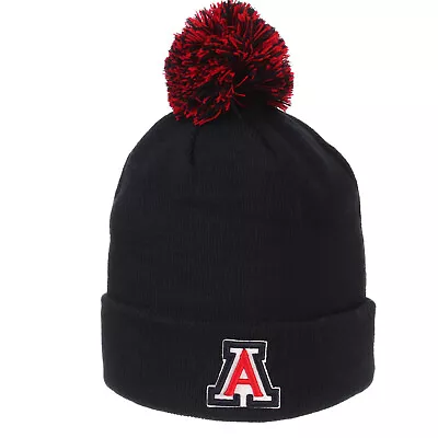 Arizona Wildcats U Of A Ncaa Vintage Knit Beanie Pom Winter Zephyr Cap Hat Nwt! • $16.95