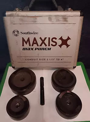 Southwire Maxis Knockout Punch Set Conduit Size 2-1/2 -4  • $350