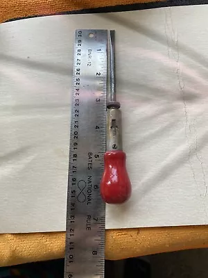 Vintage Early Ratchet Screwdriver By A.G. & J. Products Germany Rare • $16.99