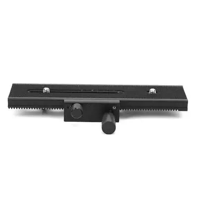 Pro 2-Way Macro Focusing Rail Slider Mount For Camera 1/4 Screw • £15.22