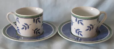 Villeroy & Boch Switch 3 Cup & Saucer 2   Set Of 2 • $34.89