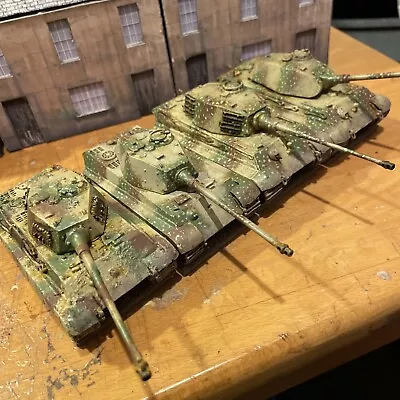 WWII GERMAN  1/72 Tiger 11 X 4 • £32