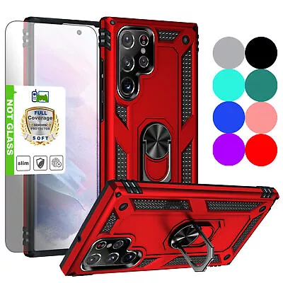 For Samsung Galaxy Note/10/S20/S21/S22/S23 Plus Ultra FE Shockproof Case Cover • $10.99