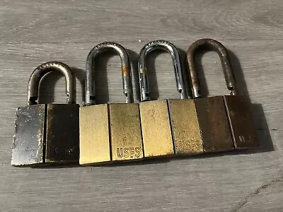 US Forest Service Lock Lot Of 4 Yale Vintage • $65