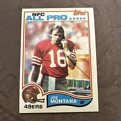 1982 Topps Set-Break #488 Joe Montana EX-EXMINT • $0.99