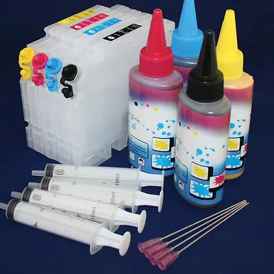 £54.99 • Buy Sublimation Dye Refillable Ink Cartridge For RICOH SG400 SG800 SG 400 800 GC41