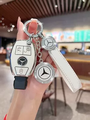 Mercedes Benz Key Fob Cover Premium 360 Degree Full Protection Key Case • $20