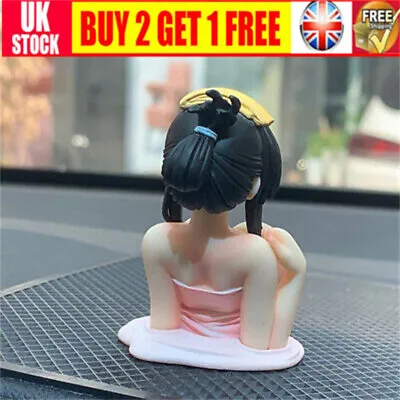£4.25 • Buy Sexy Figure Car Decor Chest Shaking PVC Girl Toy Doll Model Statue Decoration YU