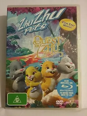 Zhu Zhu Pets: Quest For Zhu DVD Movie Regions 245 • £8.05