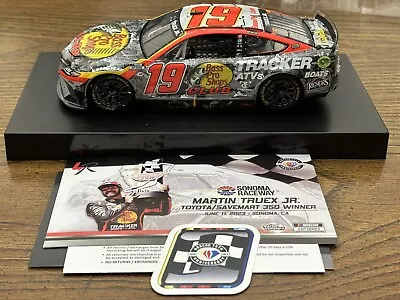 2023 Martin Truex Jr #19 Bass Pro Shops JGR Toyota Camry Sonoma Raced Win ELITE • $100