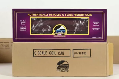 MTH Premier 20-98400 Pennsylvania Railroad Steel Coil Car O-gauge MIB • $22.08