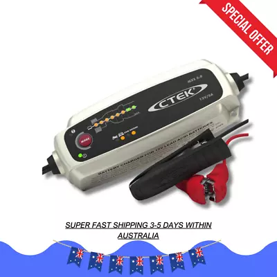 CTEK MXS 5.0 Battery Charger 12V With Built In Temperature Compensation Motorc • $137.50