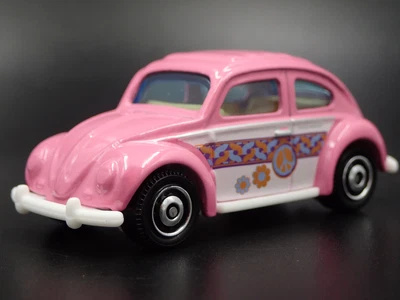 $7.99 • Buy 1960-1969 Vw Volkswagen Beetle Bug W Hitch 1:64 Scale Diorama Diecast Model Car