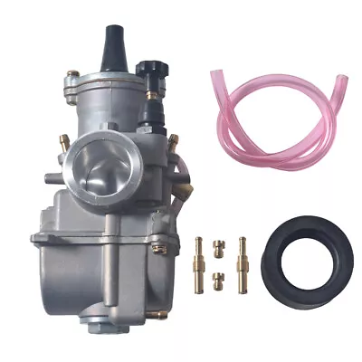 OKO Flat Side CARBURETOR 21mm Fit 2- Stroke Engine 66cc 80cc Motorized Bicycles • $27.99