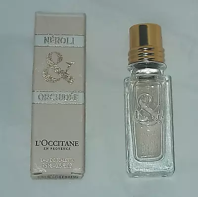 L'Occitane NEROLI & ORCHIDEE Eau De Toilette 0.25 Oz 7.5 Ml Mini Perfume NIB • $17.99