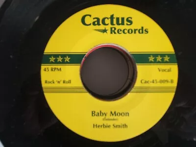 HERBIE SMITH 45 - Baby Moon/CHARLIE RICH  POST PAID • £10.50