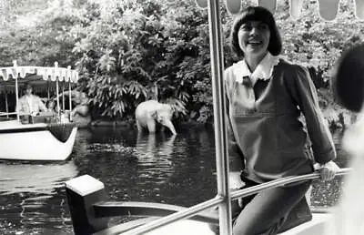 Mireille Mathieu At Disney World In Florida In The United States- 1976 Photo 3 • $5.78