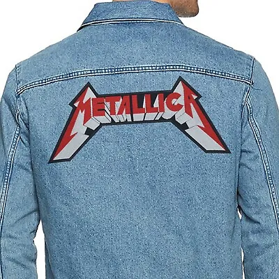 Metallica Back Patch. Thrash Metal. Embroidered Patch. Hard Rock. Heavy Metal • $16.99