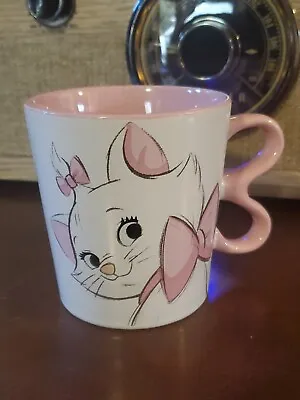 NEW DISNEY Aristocats Marie Cat Sculpted Handle 18oz Ceramic Mug Coffee Tea • $12.95