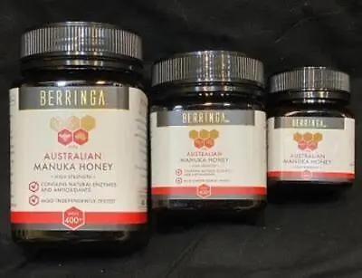 Berringa 400+ MGO -Australian Manuka Honey High Strength 100g Travel Size • $9.79