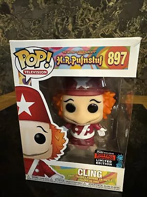 FUNKO POP Television H.R PUFNSTUF  #897 - CLING NY2019 Limited Edition • £14.99