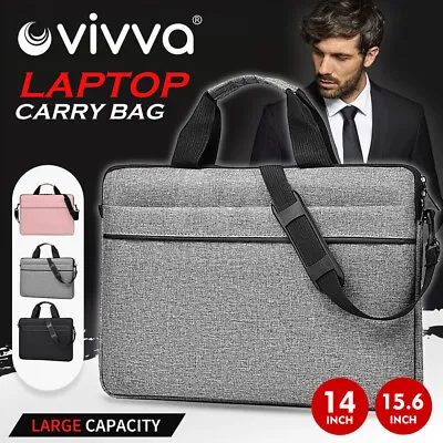 $18.95 • Buy Vivva Laptop Sleeve Carry Case Cover Bag For Macbook HP Dell 14  15.6  Notebook