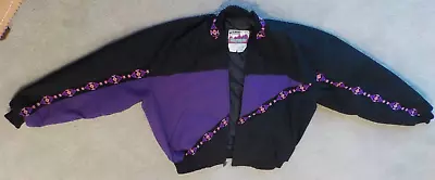 Vtg 90's Walls Mountain Navajo Aztec Print Bomber Jacket Coat Men's Size XL USA • $95.75