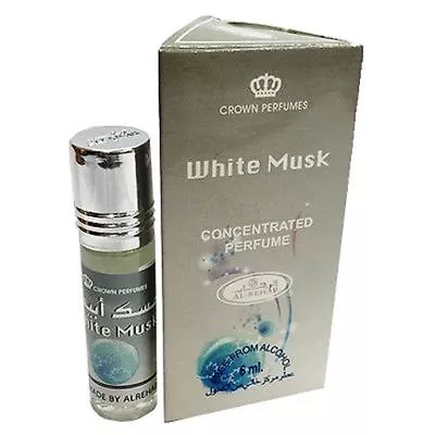 White Musk By Al Rehab 6ml Original Perfume Oil Alcohol Free • $7.50