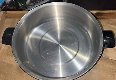 Vollrath Stainless Steel Steel High Dome Sauce Pan Approximately 10” Diameter • $19.95