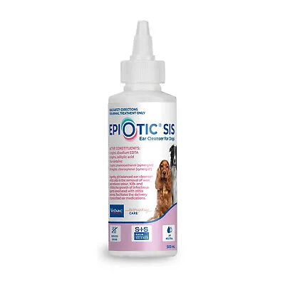 Virbac Epi-Otic SIS Ear Cleanser For Dogs 500ml  Dog Pet Grooming • $40.74