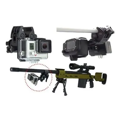$69.95 • Buy Sportsman Gun Archery Mount For GoPro HERO 11 10 9 8 7 6 5 4 3 2 1 Session MAX