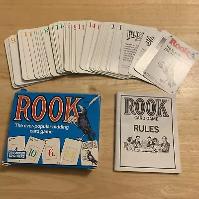 Vintage ROOK Card Game 1988 In Original Box Complete With Direction Booklet • $14.75